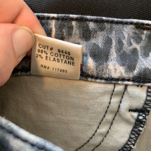 Snow Leopard Denim Leggings  { J Brand } - Picture 12 of 12